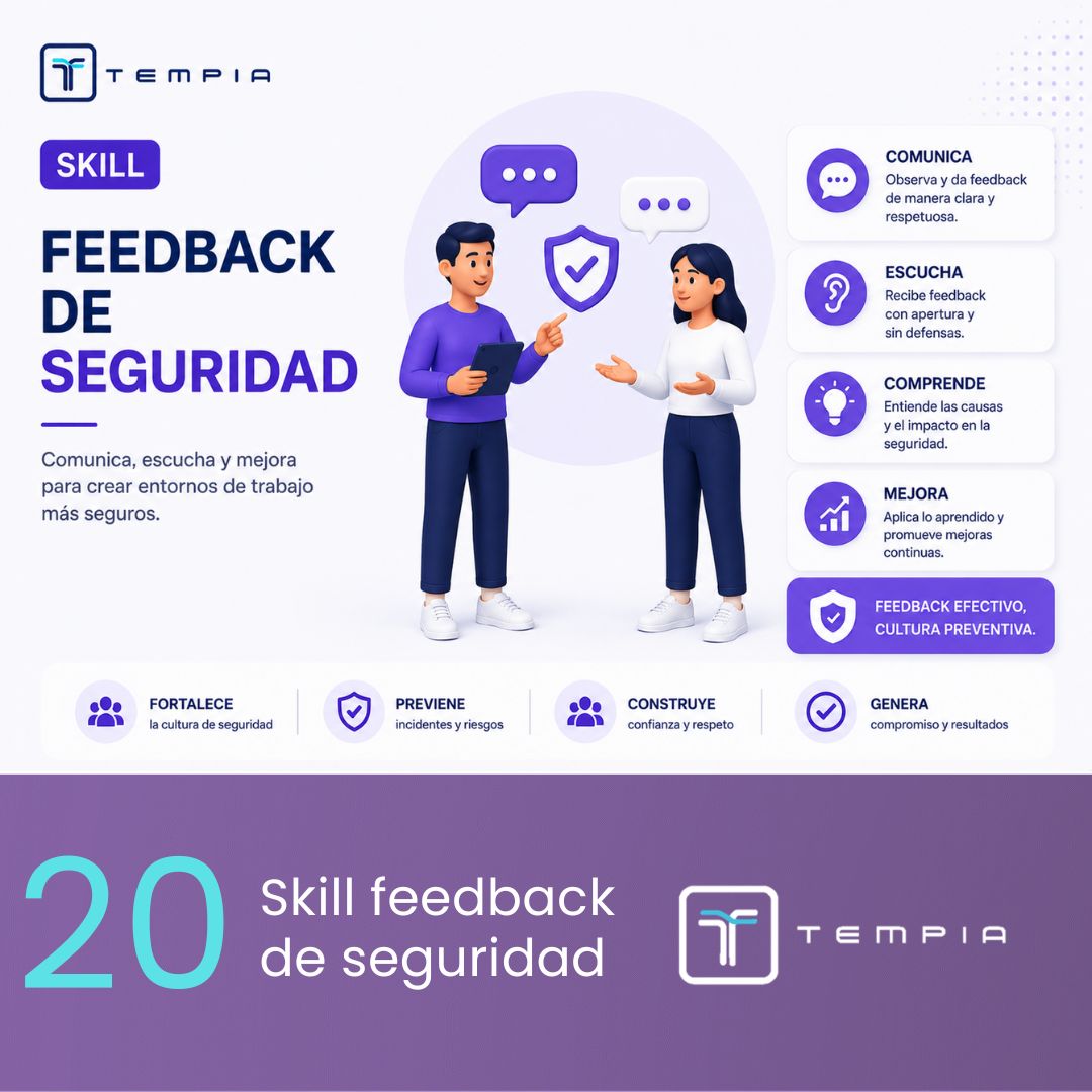 Skill feedback de seguridad tempia