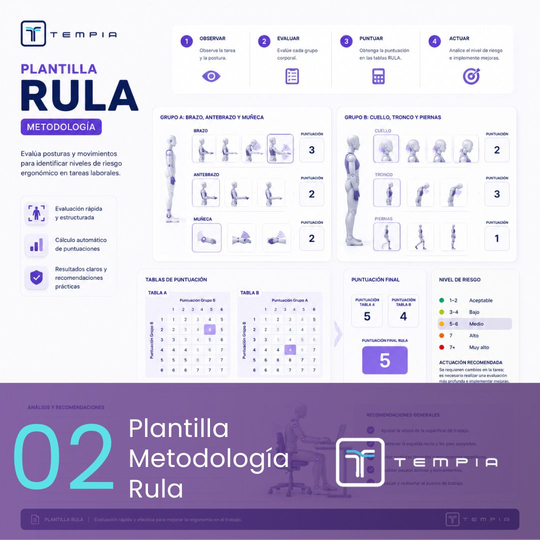 plantilla metodología rula tempia