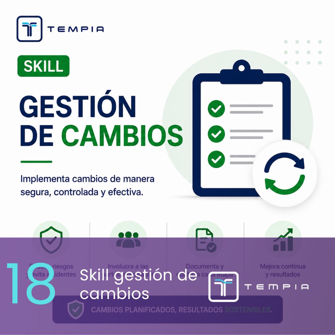 skill gestión de cambios tempia